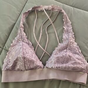 VS‎ lace lavender bralette size S